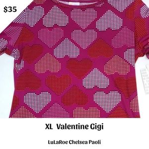 Valentine's Lularoe Gigi